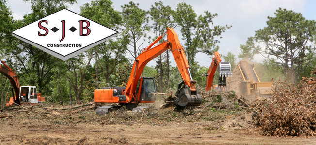 lot clearing and tree removal in Central Massachusetts - SJB Construction